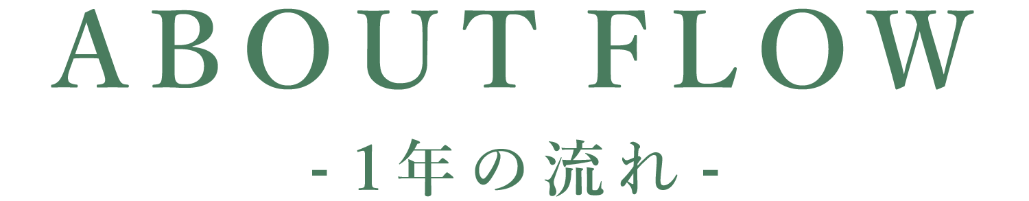 1年の流れ